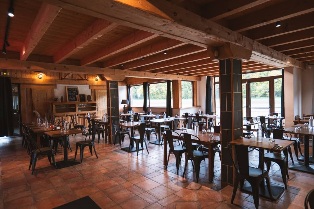Salle du restaurant La Grange Gourmande